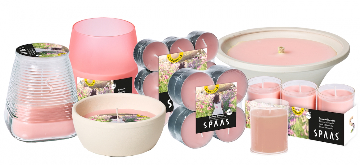 Scented-Candles-Spaas-Summer-Blossom-scent-citronella-hawaiian-flower