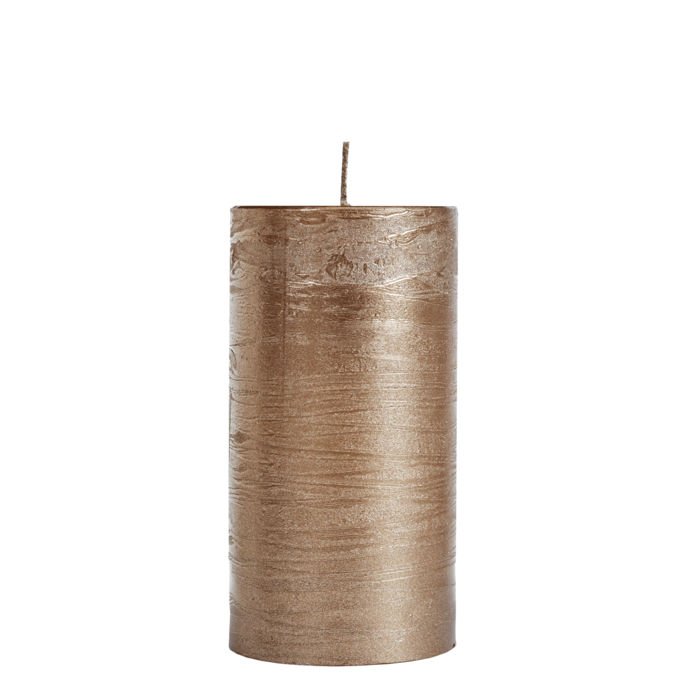 SPAAS Cylindrical candle 70/130 - bronze