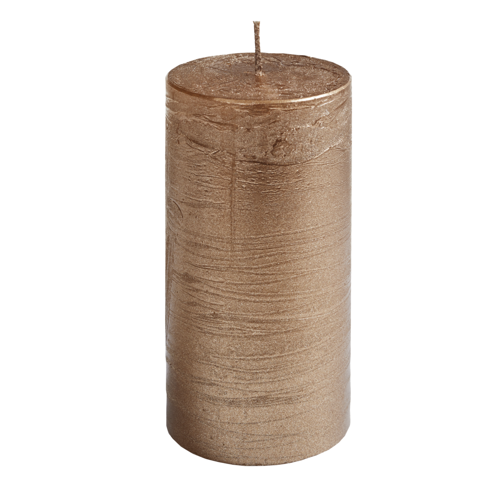 SPAAS Cylindrical candle 70/130 - bronze