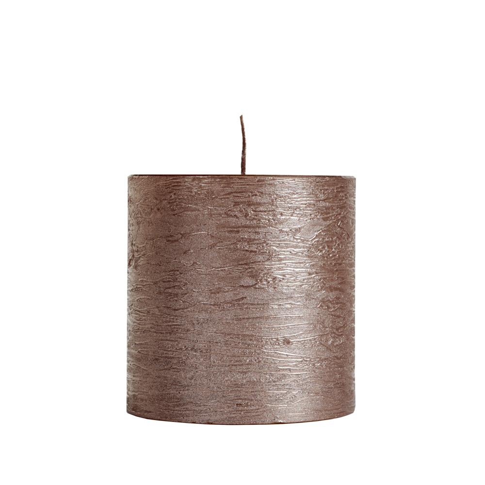 SPAAS Cylindrical candle 100/100 - salmon
