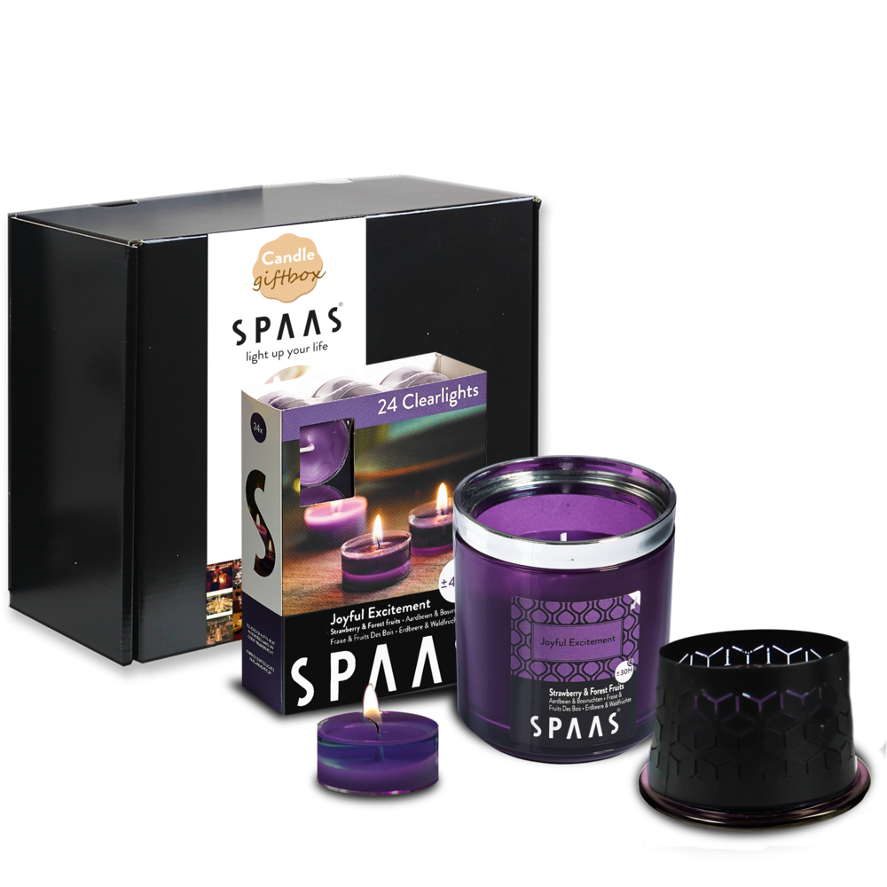 SPAAS Bougies Parfumées Paquet petit - Joyful Excitement