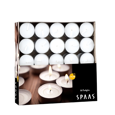 SPAAS-Boîte-de-50-bougies-chauffe-plats
